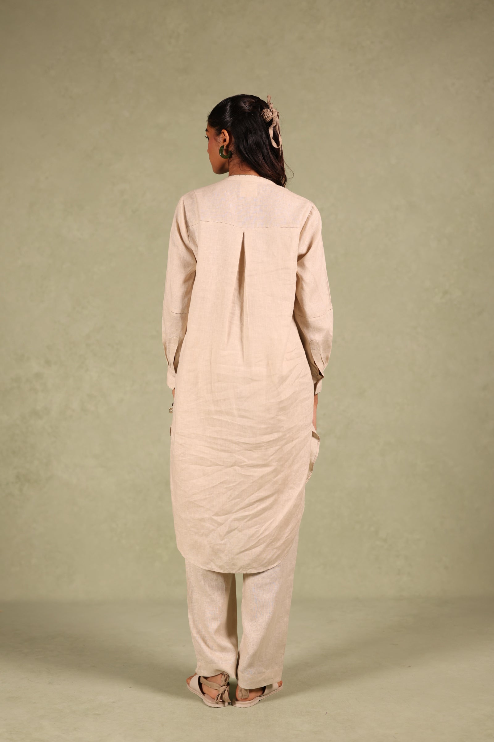 Linen Tropicool Kurta