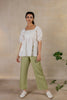 Day 9 - Linen Back Knot Top - Off White