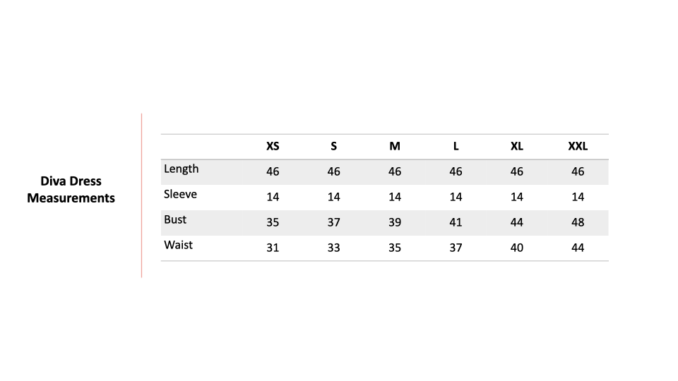 Size Chart 1