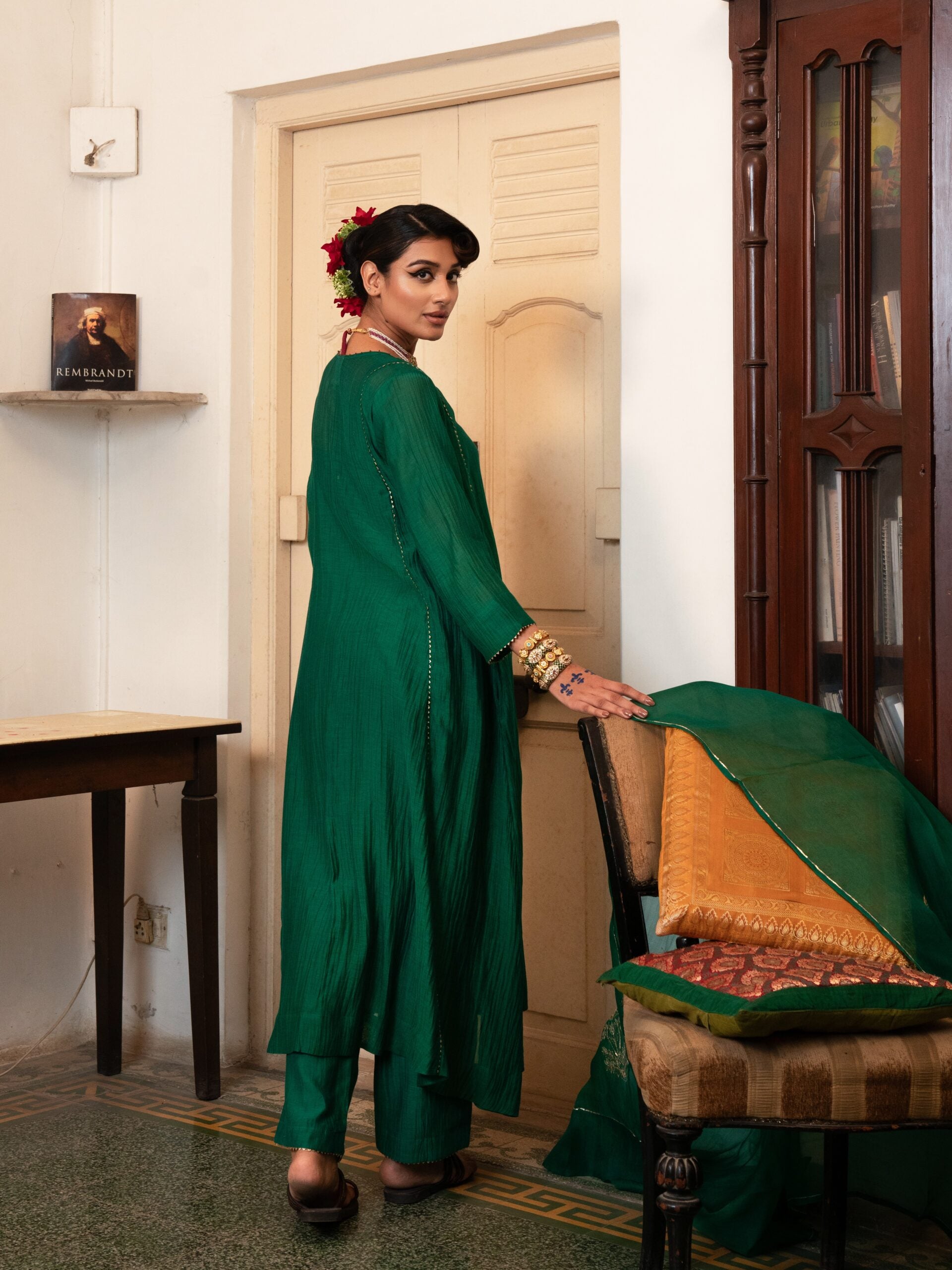 Champa Tui Kurta set - chatak Haraa
