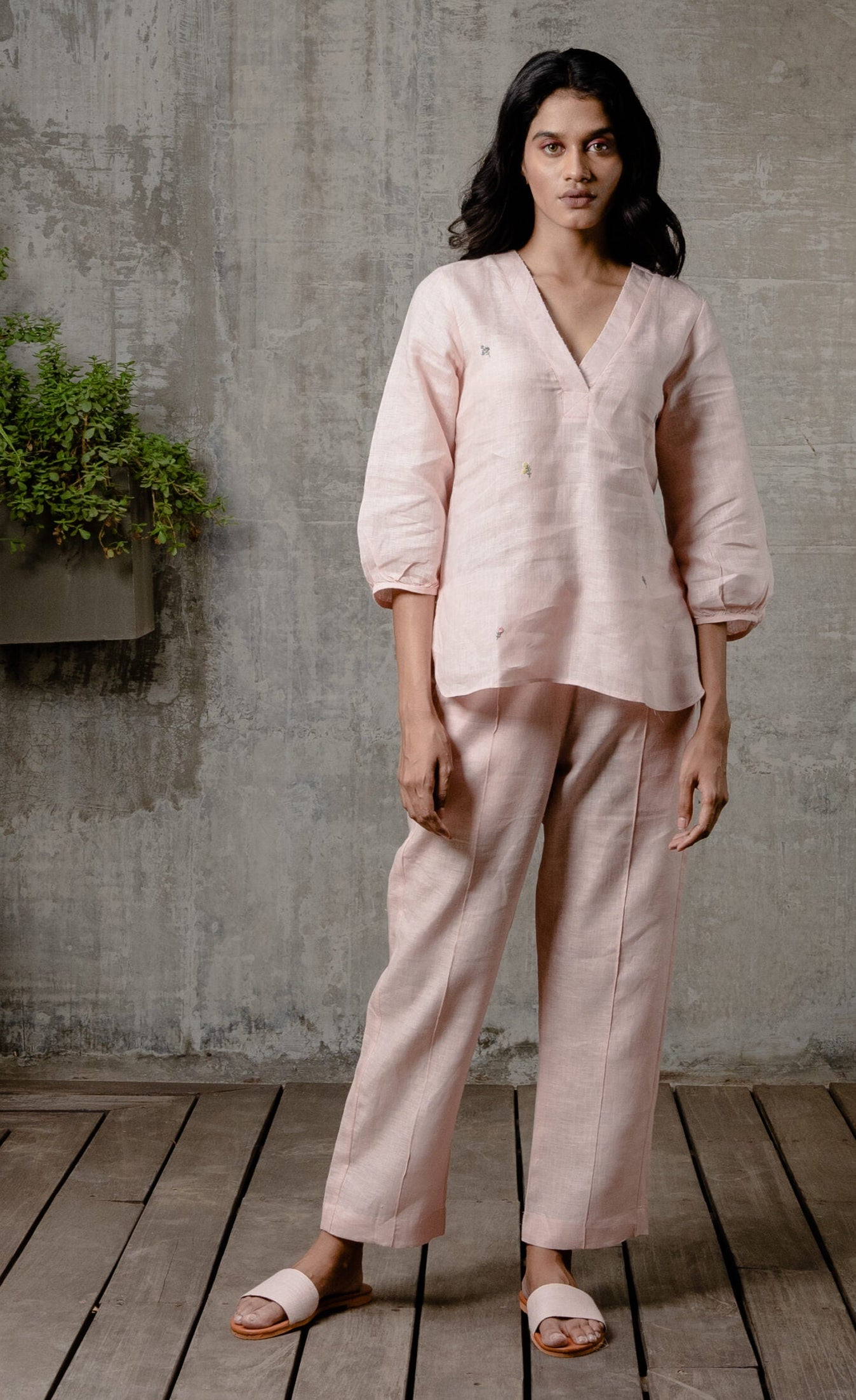 Aria Top - Light Pink