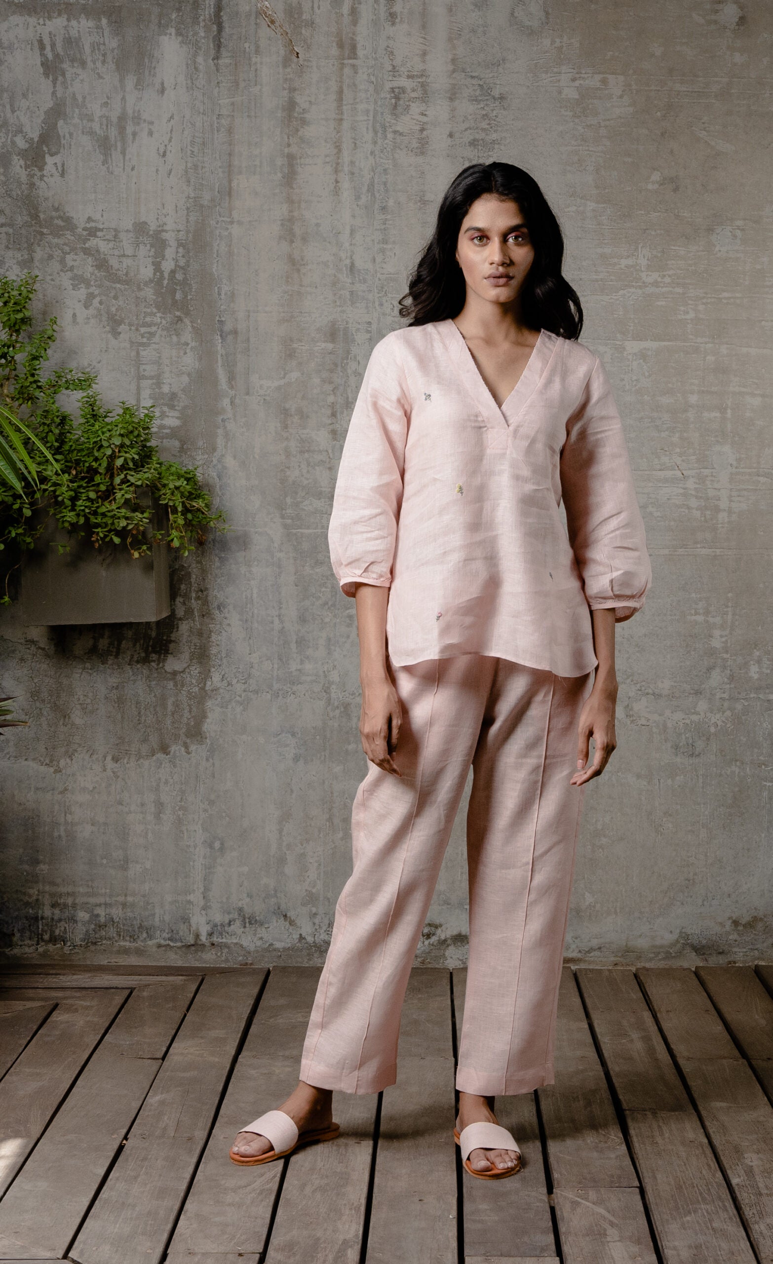 Aria Top - Light Pink