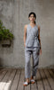 Hinnah wrap top - Powder Blue