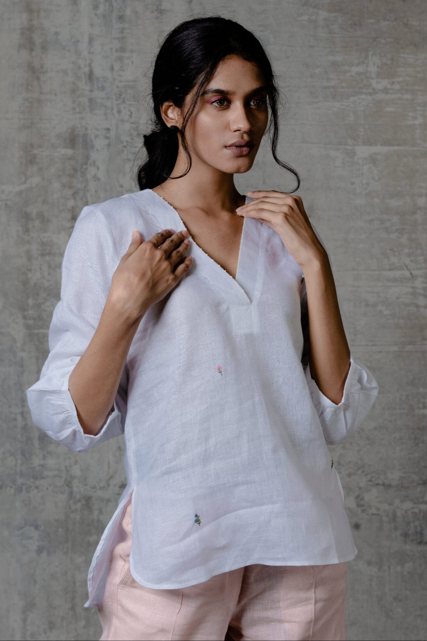 Aria Top - White