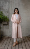 Charlotte Linen Long Overlay - Light Pink