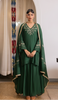 Rohini sharara kurta set- Green