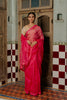 Gulaabo Silk Organza Saree - Pink