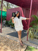 Virgo (Zodiac) Linen Shirt - Off white