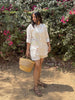Taurus (Zodiac) Linen Shirt - Off white
