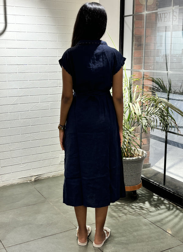 Linen Kimono Dress