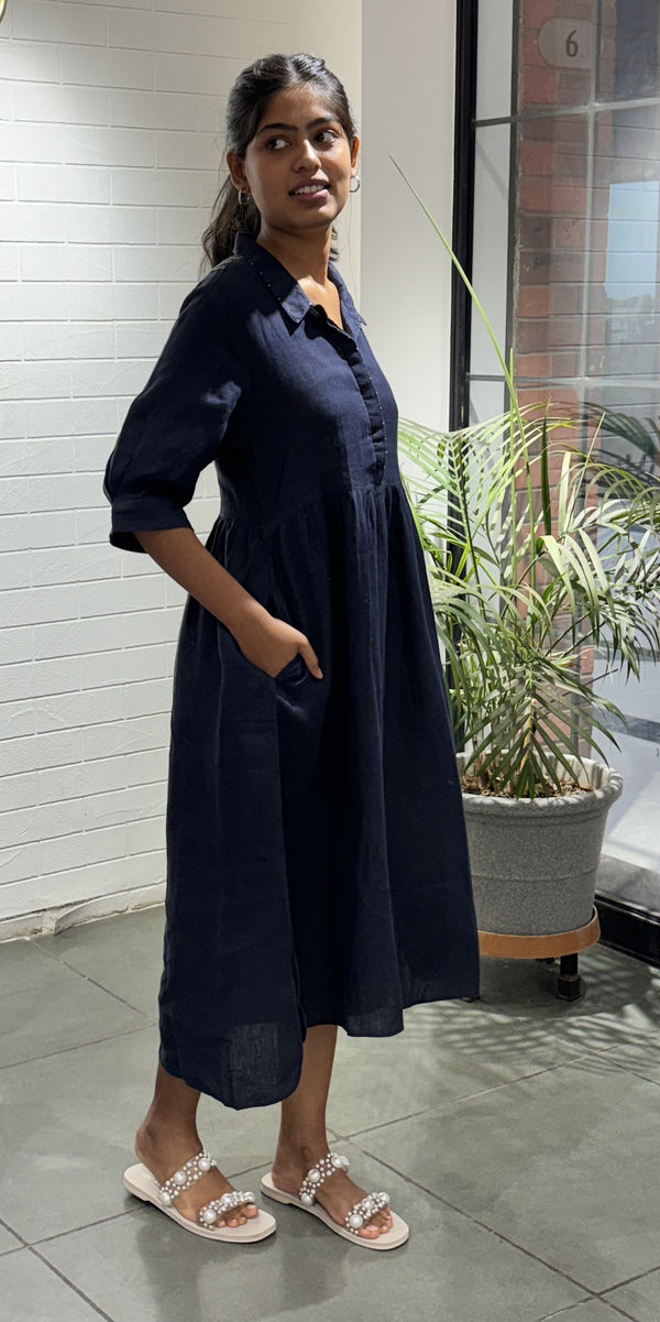 Linen Urvi Dress