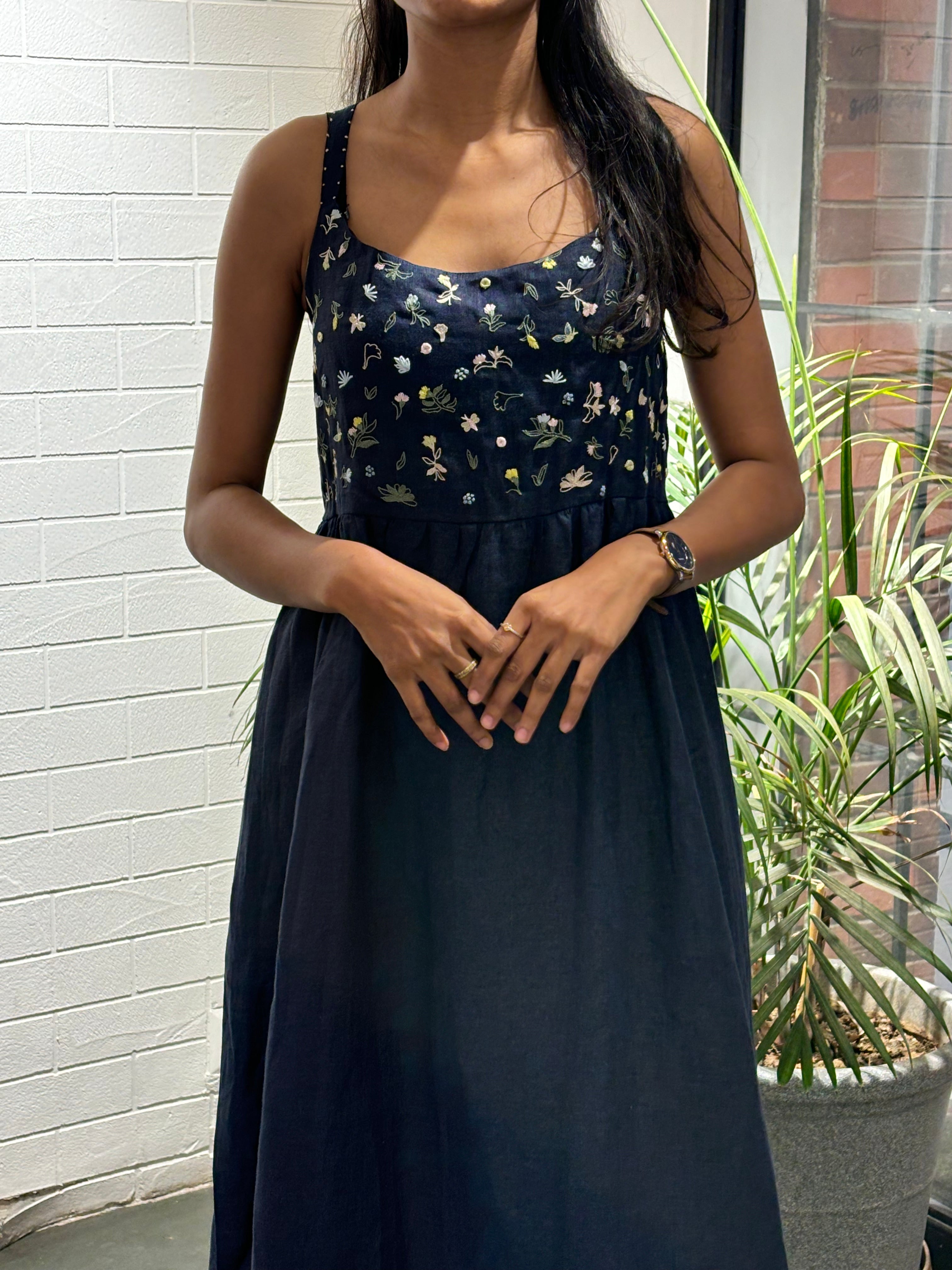 Panel Slip Dress