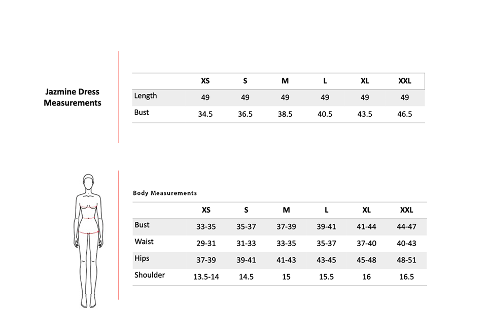 Size Chart 1