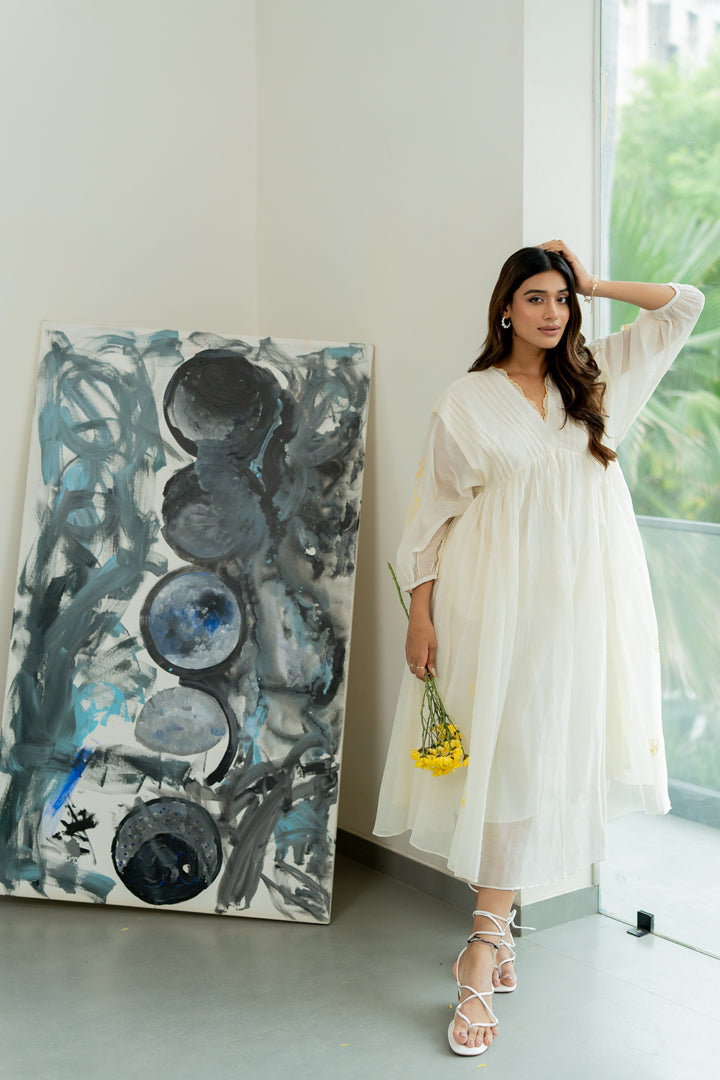 Juhi-Chanderi-Dress-Ivory-White-