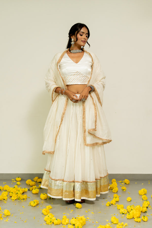 Kali Tui Chaniya- Off-White