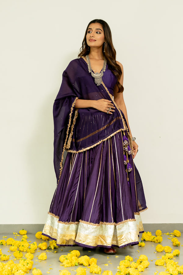 Kali Tui Chaniya- Purple
