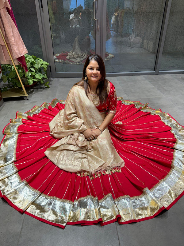 Kali Tui Chaniya- Red