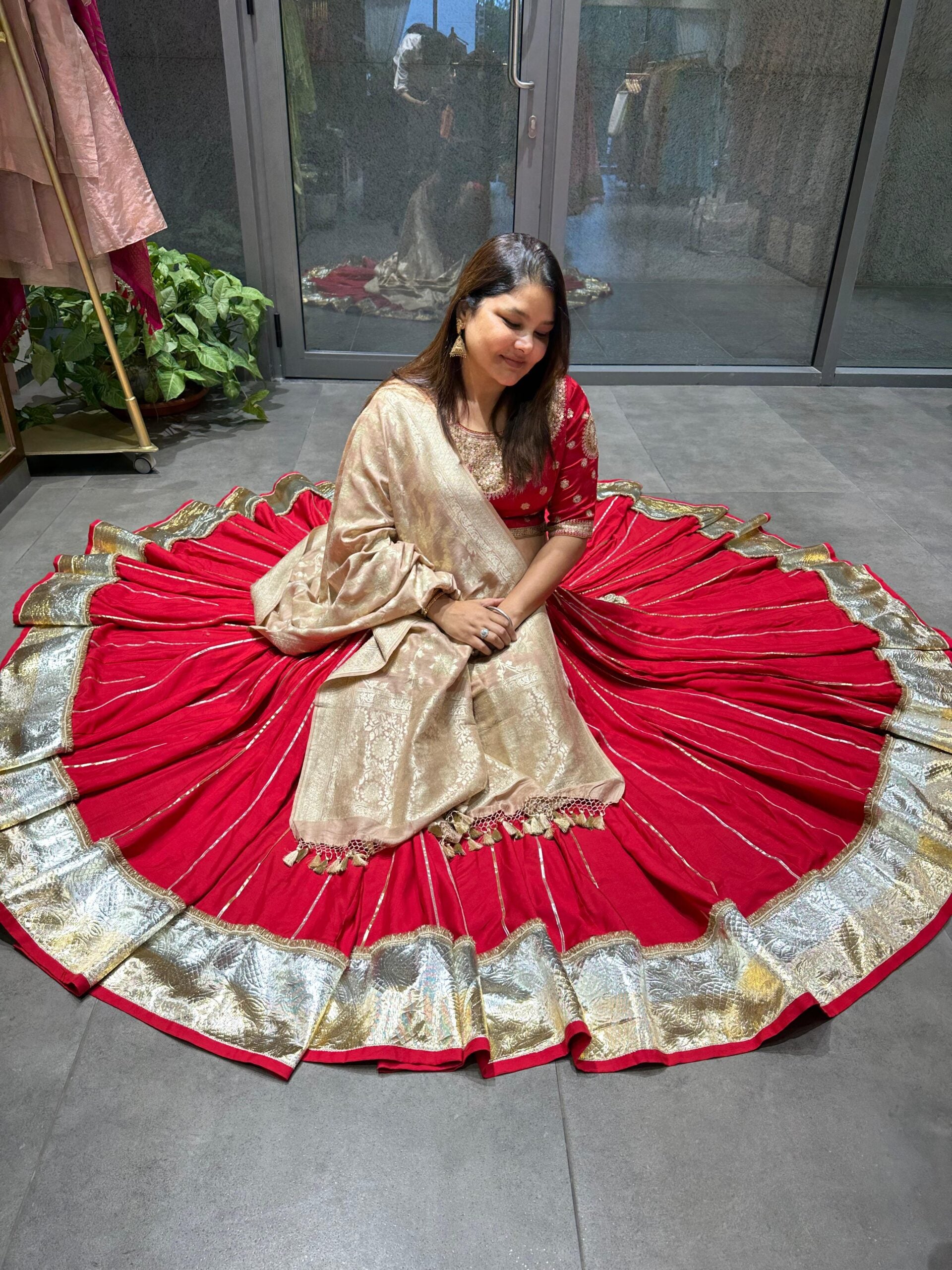 Kali Tui Chaniya- Red