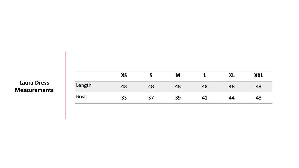 Size Chart 1