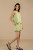 Linen Kylie Top - Algae Green