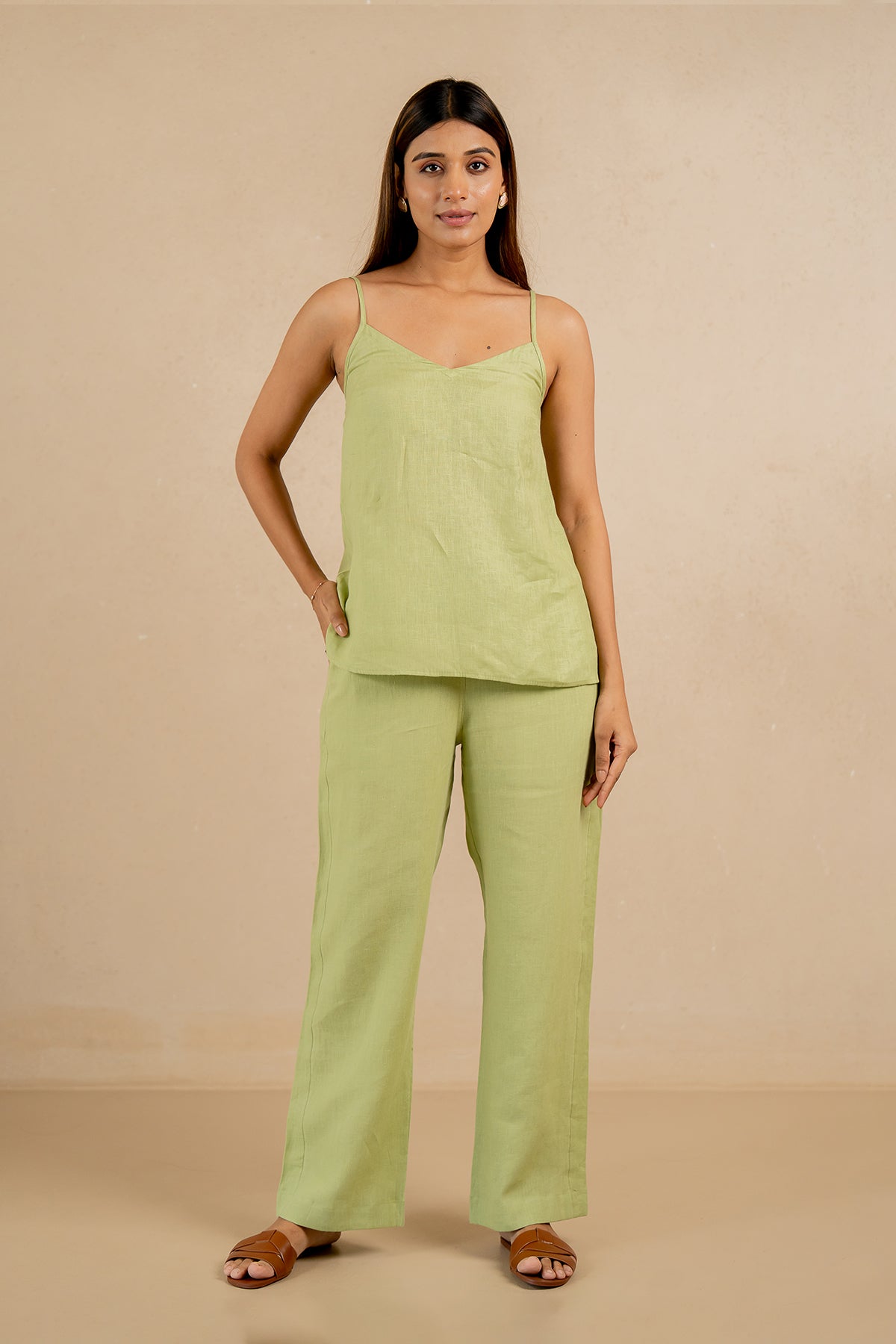 Linen-Slip-Top-Algae-Green-