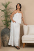 Linen Slip Top- Marble White