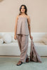 Linen Slip Top- Mud