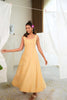 Linen Panel dress- Daisy Yellow