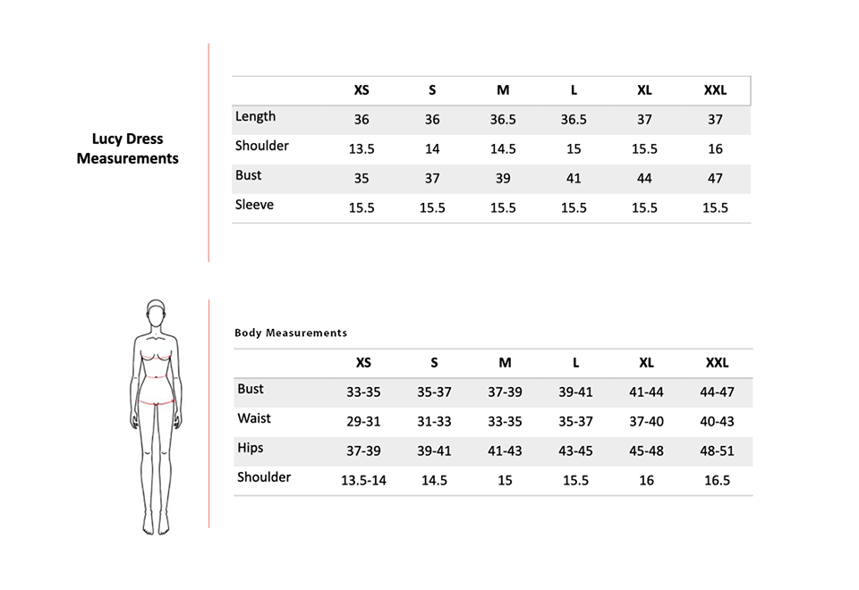 Size Chart 1