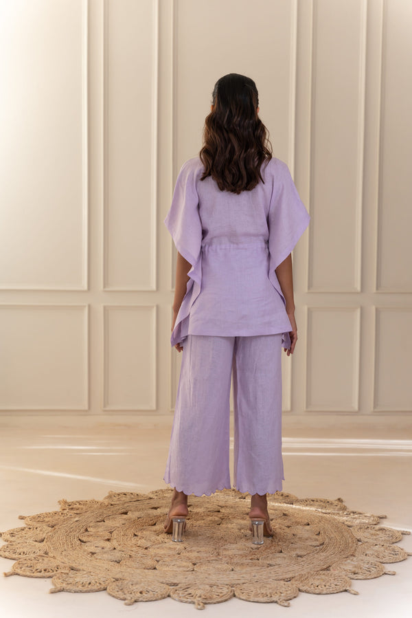 MIMOSA KAFTAN TOP - Lilac