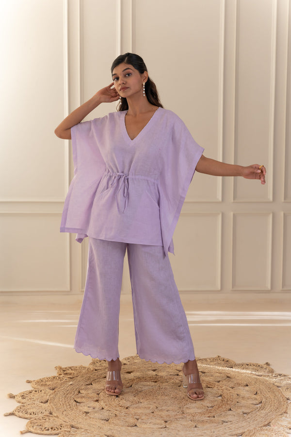 MIMOSA KAFTAN TOP - Lilac