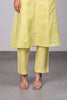 Maya Linen Narrow Pants - Lime