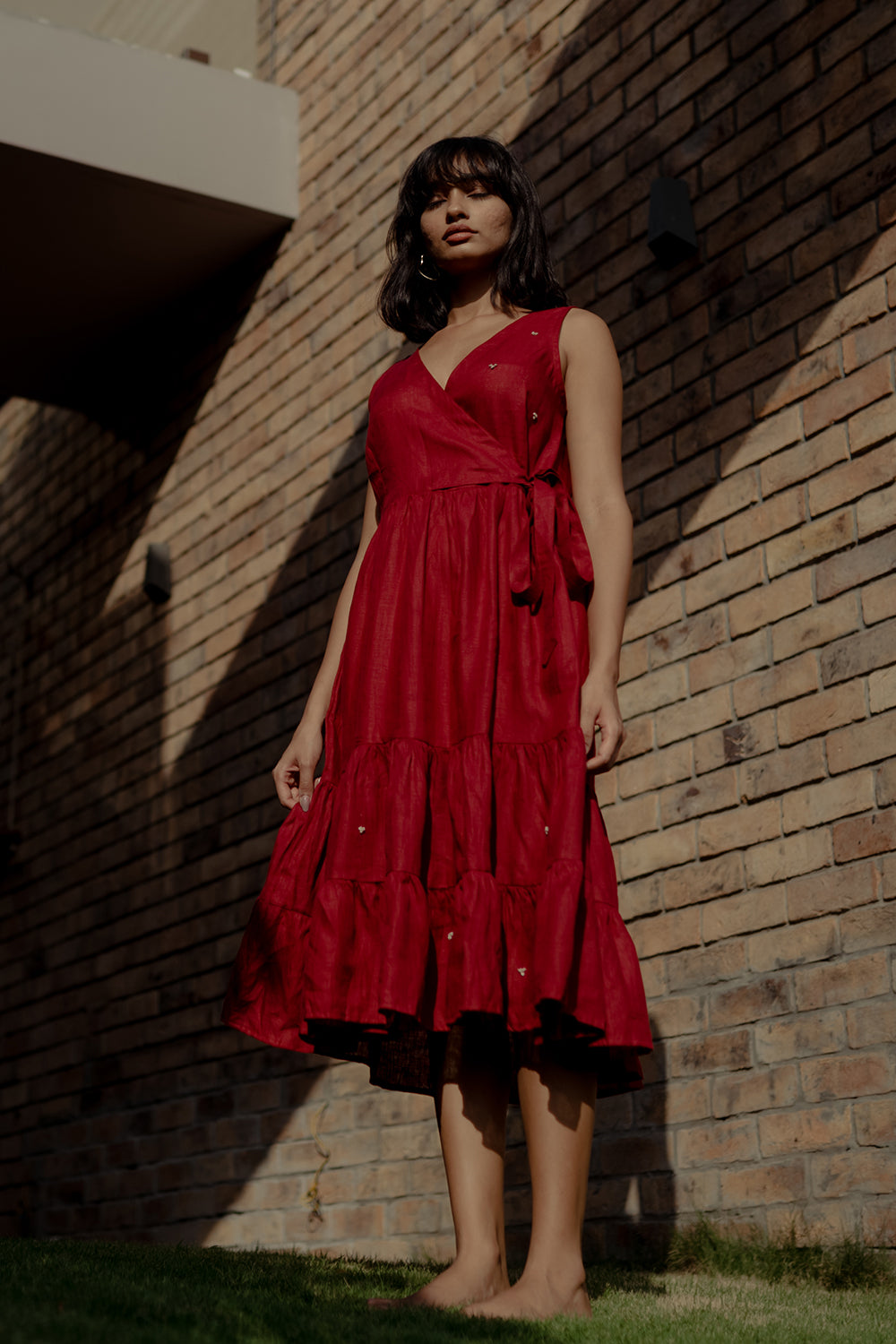 Maya Red Dress