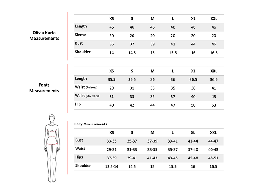 Size Chart 1