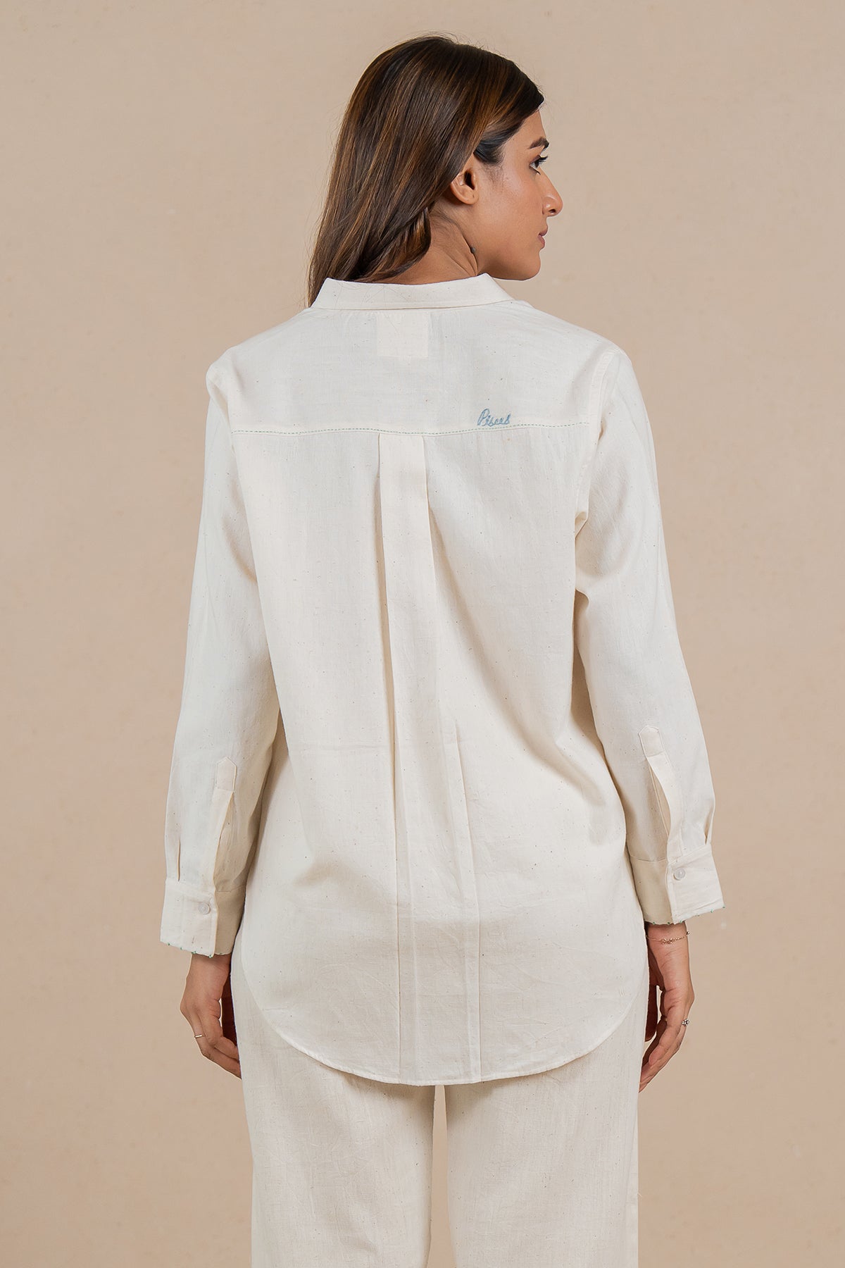 Pisces Kala Cotton Shirt - Off white