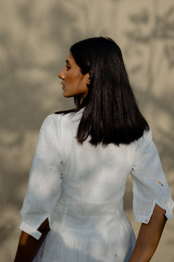 Phoebe Dress - White