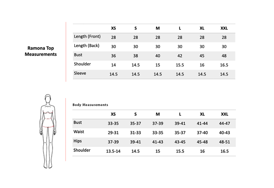 Size Chart 1