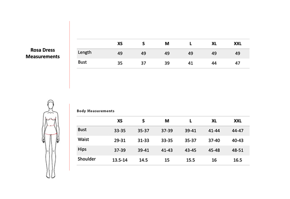 Size Chart 1