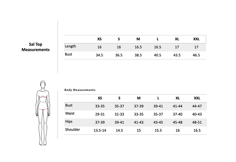 Size Chart 1