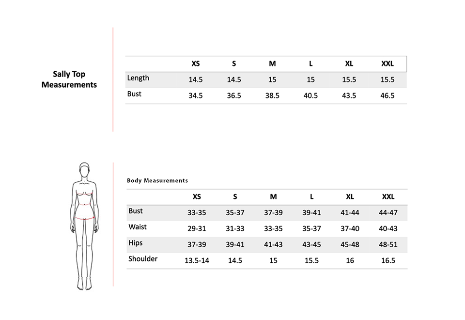 Size Chart 1