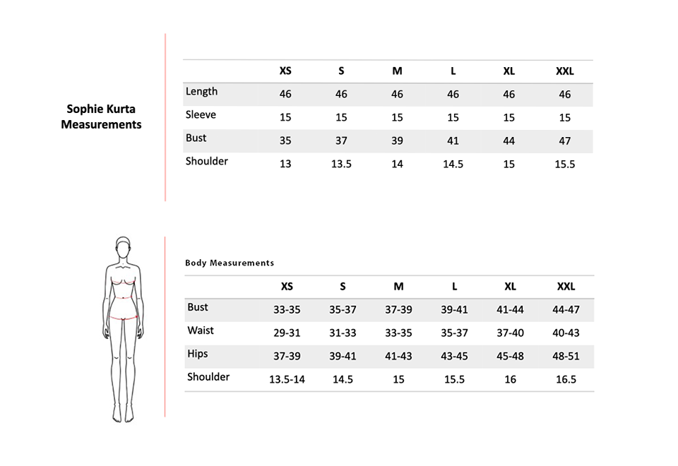 Size Chart 1