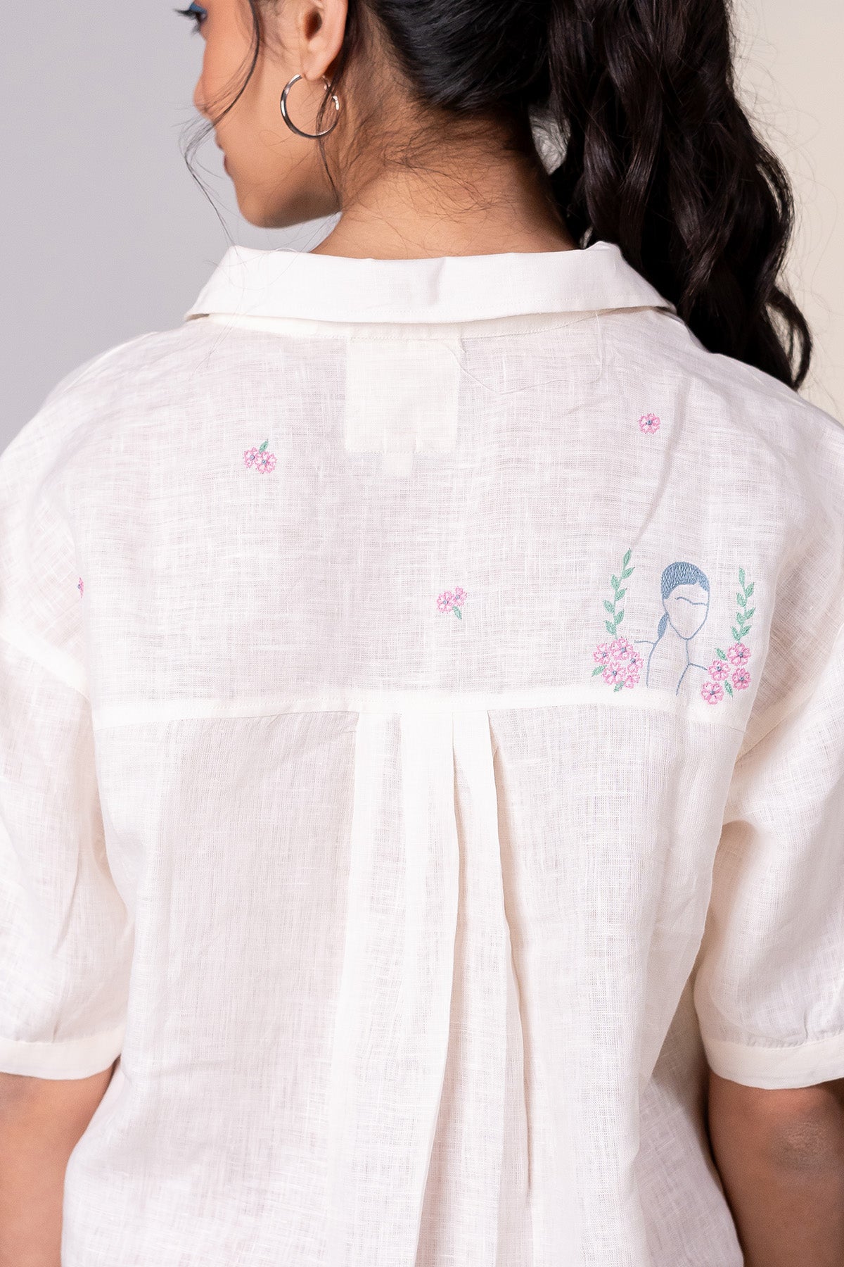 Sunshine Linen Shirt - Off-White