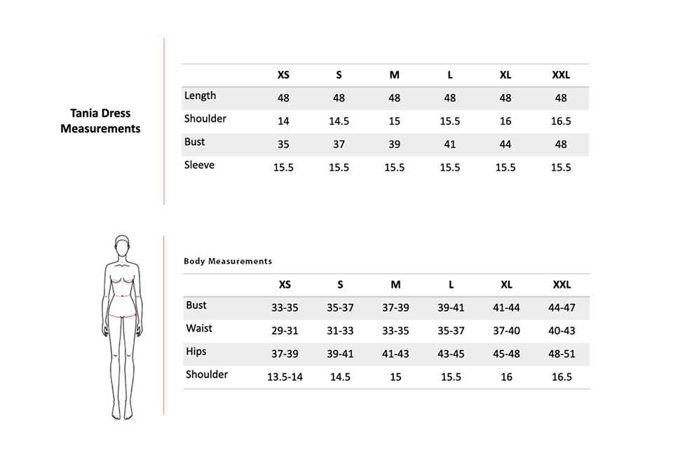 Size Chart 1