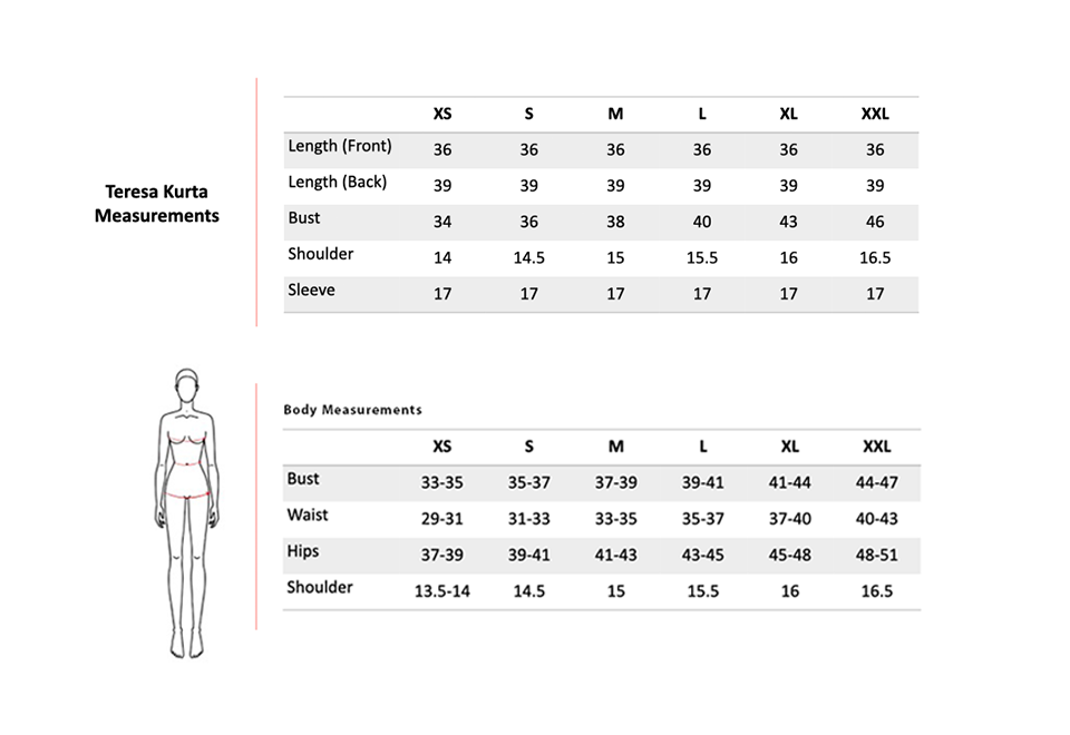 Size Chart 1