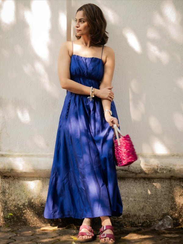 Reya Noodle strap dress