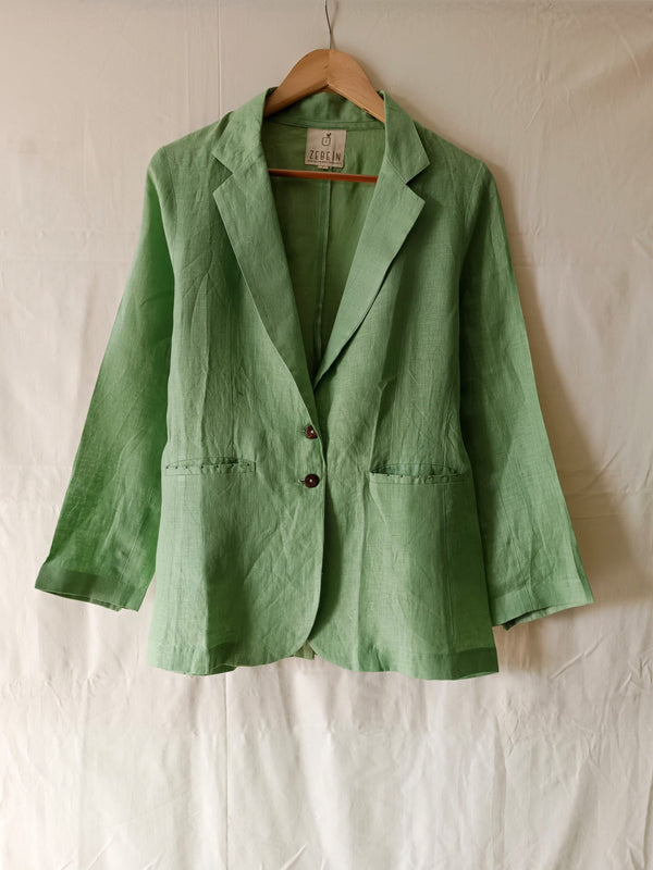 DIANE LINEN JACKET - Pista