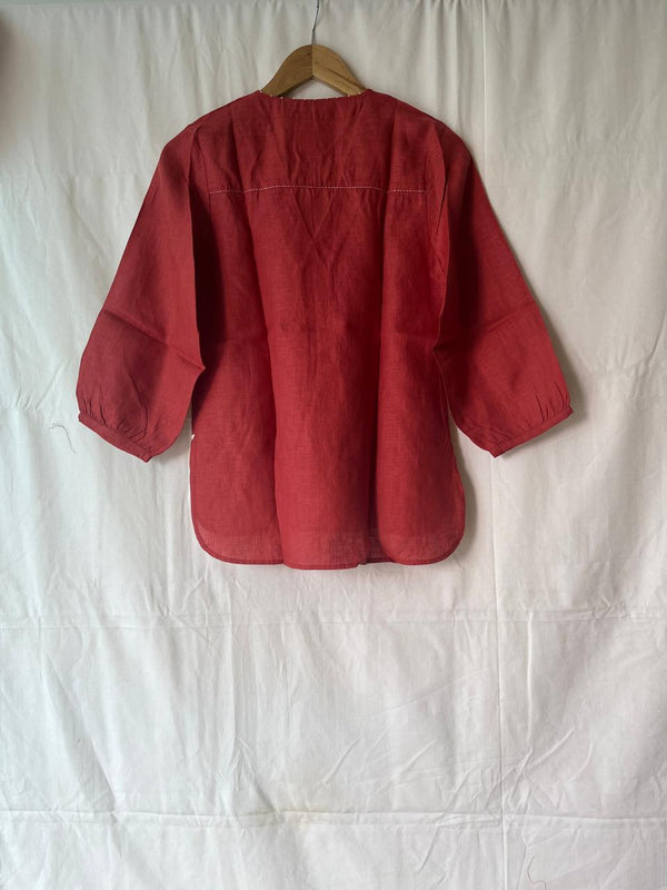 Aria Top - Rust