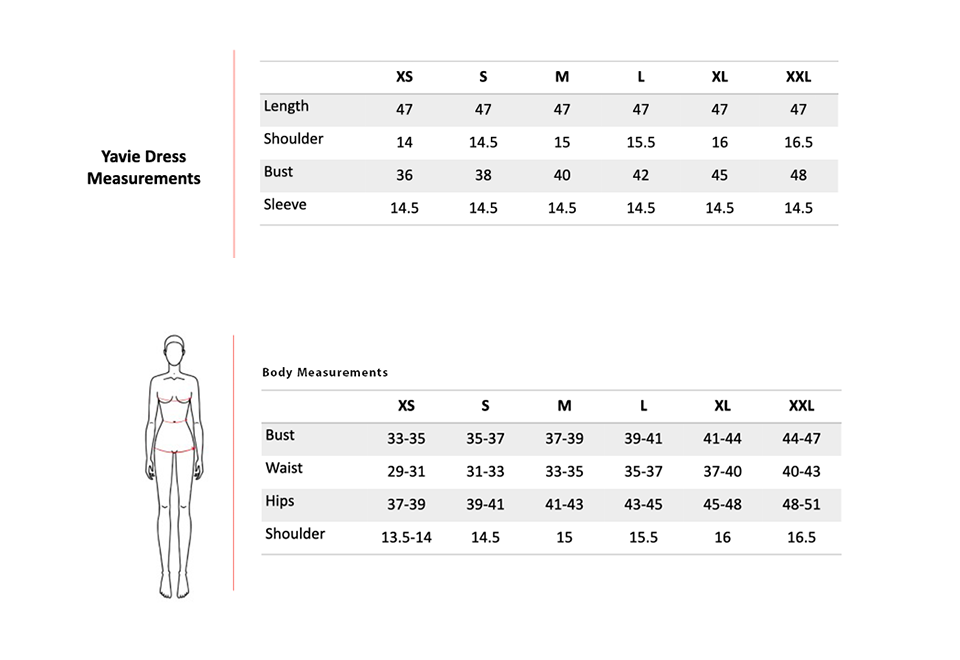 Size Chart 1