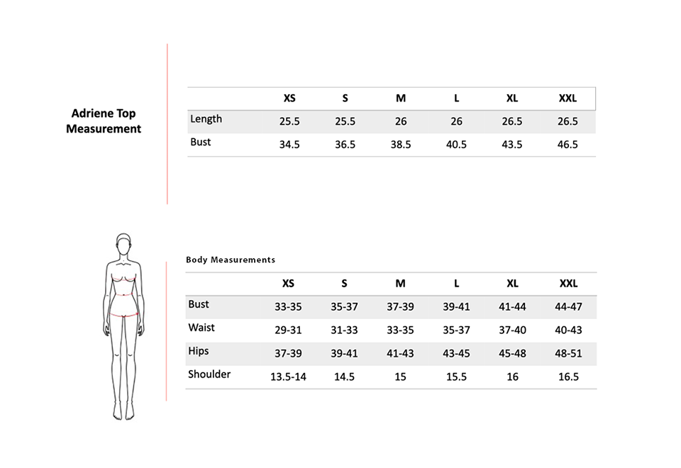 Size Chart 1