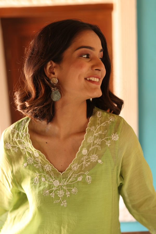 Anar jaal kurta set